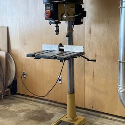 Powermatic PM2800 Variable Speed Drill Press With Tilting Extendable Table And Fence