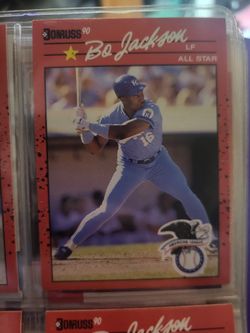 Multi Error Bo Jackson 650 Donruss