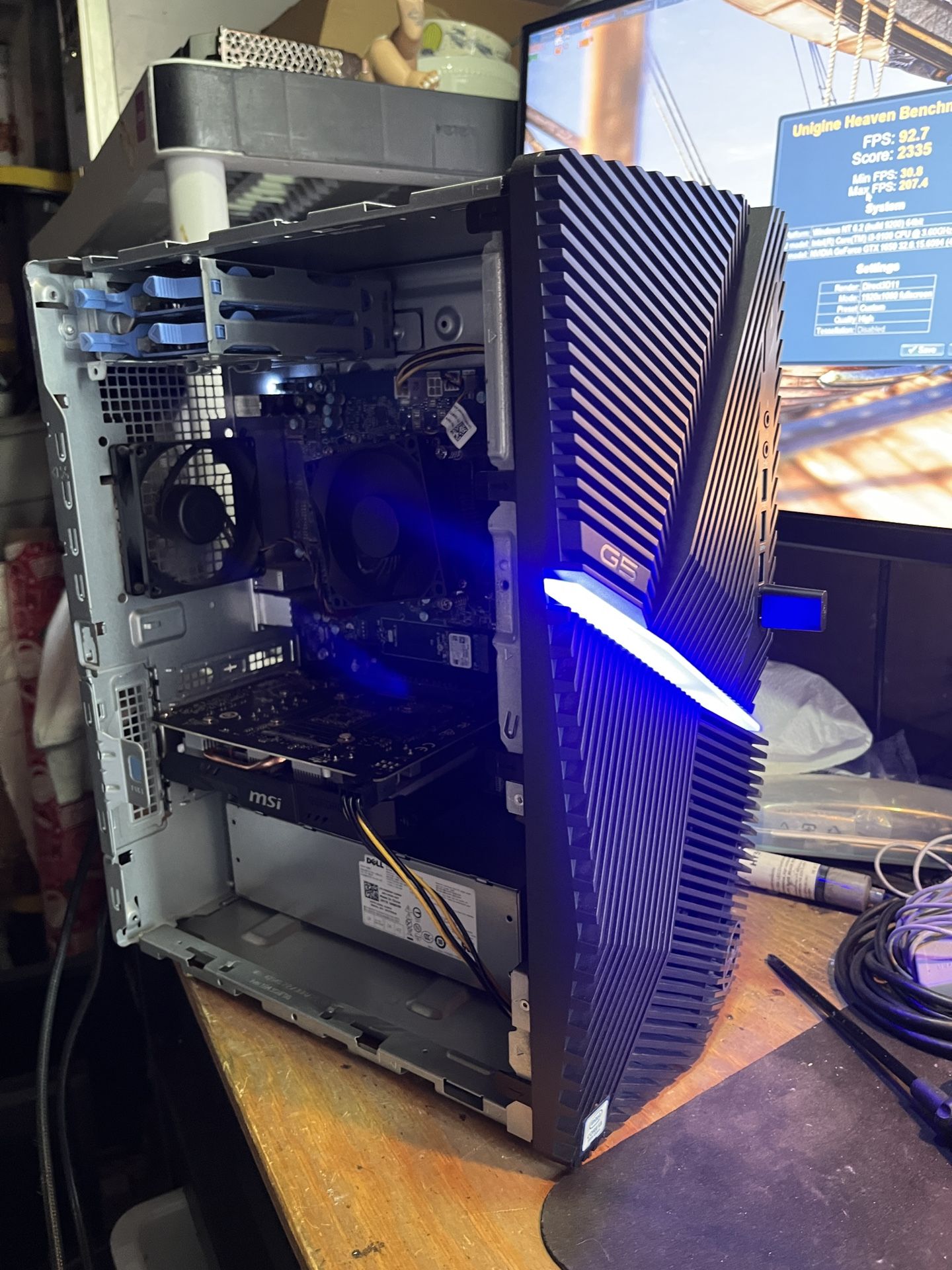 Budget I3 9100 GTX 1650 Gaming PC and Monitor Bundle