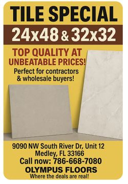 Porcelain Tile Rectified 