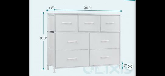 7-Drawer Fabric Storage Dresser