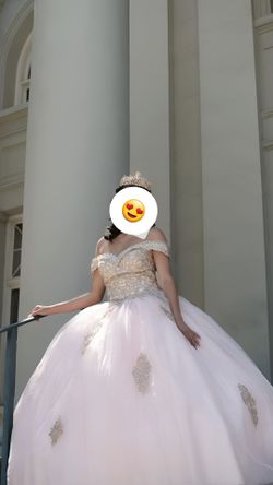 Quinceanera Dress Color Blush $600 Obo
