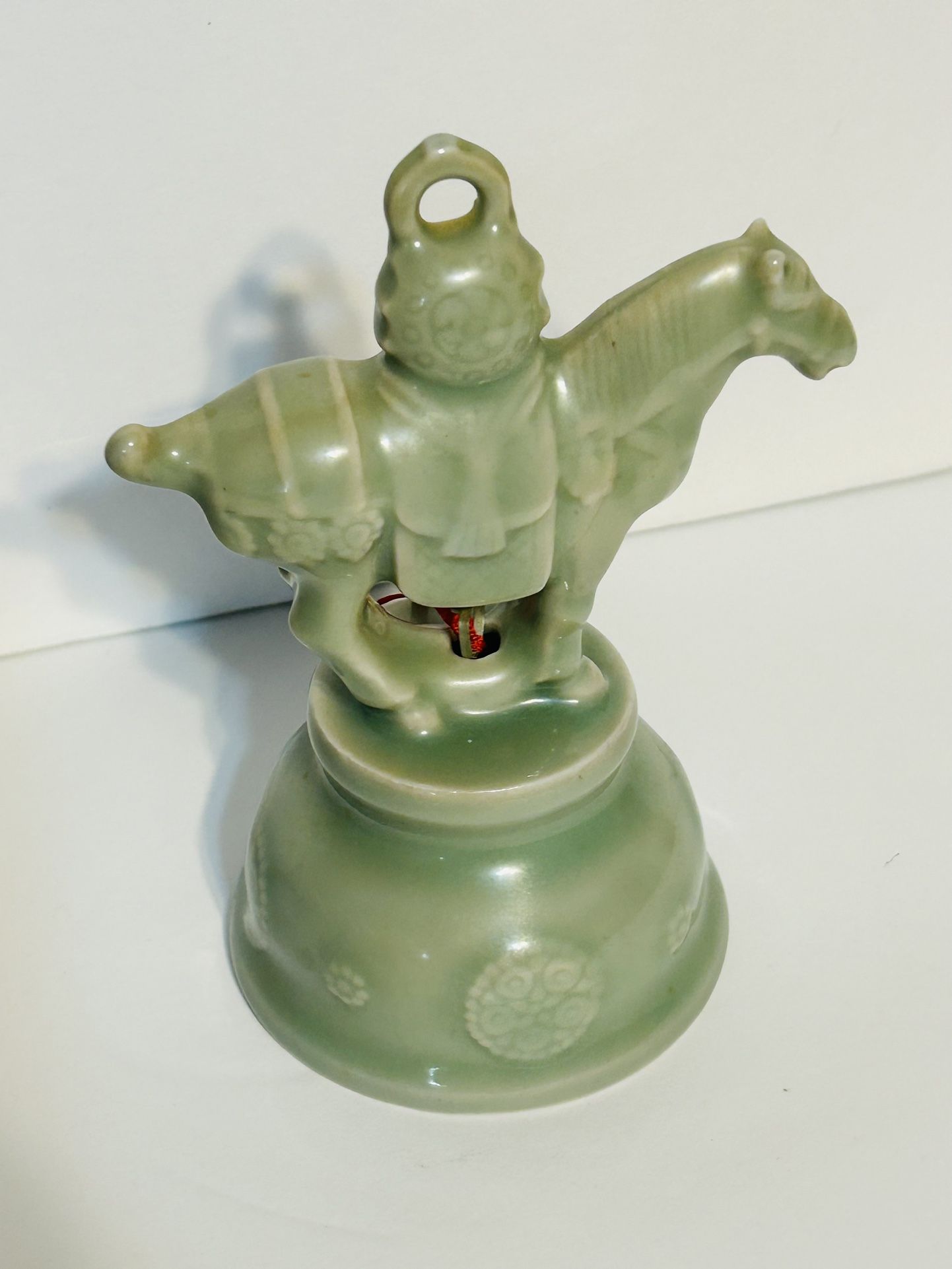 Chinese Celadon Horse Bell