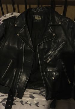 Men biker jacket size med