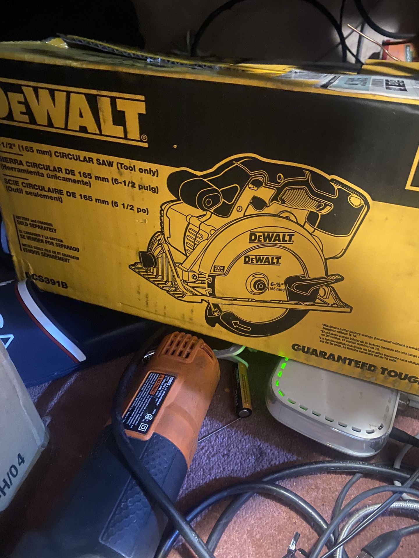 Circular Saw No Batterie