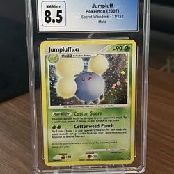 2007 Jumpluff Holo Secret Wonders CGC 8.5 