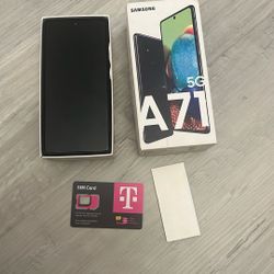 Samsung A71. Locked TMobail 