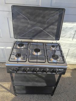 FIVE BURNER STOVE.