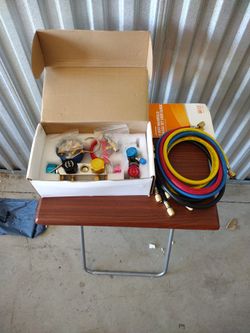 Four-way Manifold Gauge Set