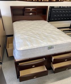 furniture mattress bed frame twin full queen king bunk 