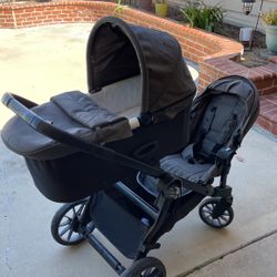 Baby Jogger City Select Lux Toupee W/ Bassinet Attachment 