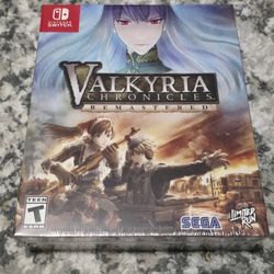 Valkyria Chronicles Remastered Gallian Edition Nintendo Switch Brand New