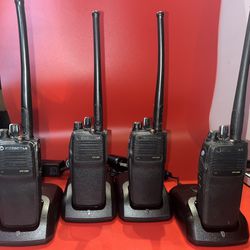Lot of 4 Motorola MOTOTRBO XPR 6380 800 MHz digital two way radios  