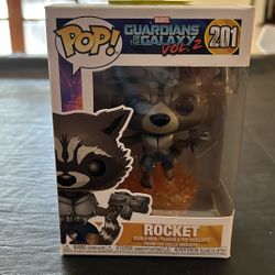 Funko pop guardians of the Galaxy Volume Two Rocket