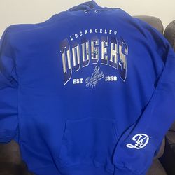 Blue Hoodie size L