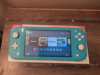 Nintendo switch lite blue