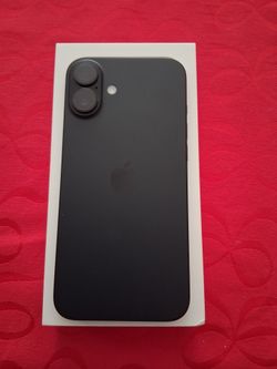 APPLE IPHONE 16 PLUS, BLACK, 128GB