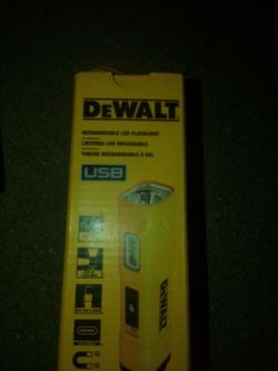 DeWalt LED flashlight