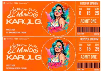 Karol G concert tickets
