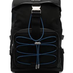 Off-White Courrie Flap drawstring backpack For Men 