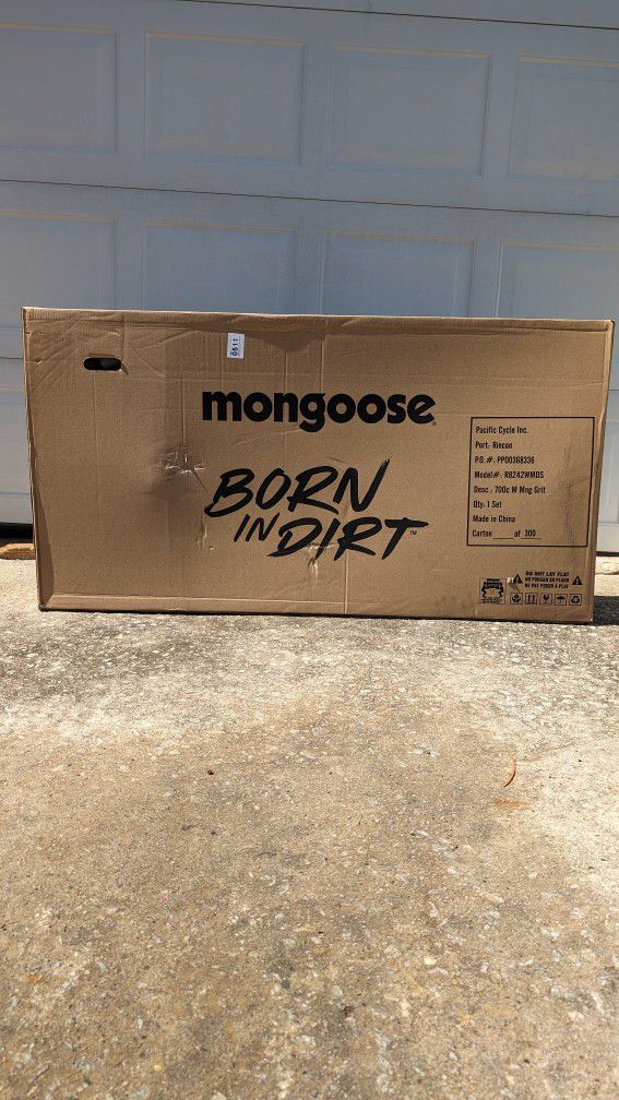 New ( unopened box ) Mongoose Grit Adventure Road Bike, 14 Speeds, 700c Wheels