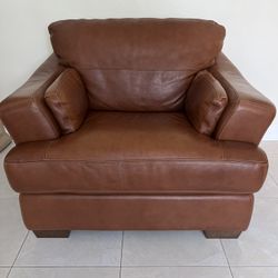 Leather Couch/Chair 