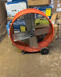 Commercial Electric 30 in. Heavy Duty 2-Speed Direct Drive Drum Fan