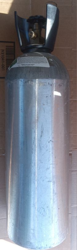 Empty 20 LB Co2 Tank For Commercial Soda Fountain Carbonation, I Think Last Inspection Was 2015