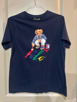 Polo Ralph Lauren Bear T-Shirt size 18 ( fits Adult size Small)