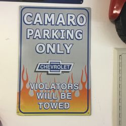 Camaro Sign