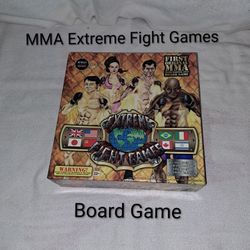 Brand New Open Box MMA Extreme Fight Games Board Game (Is Complete Nothing Missing)
