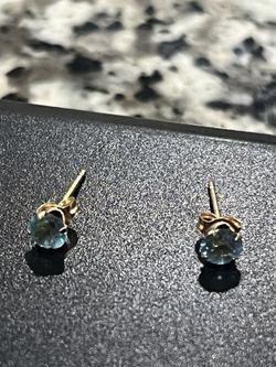 Aretes Para Nina 14k Gold