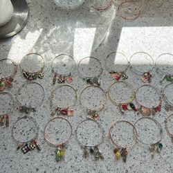 23 Rhinestone charms Bracelets  brand new