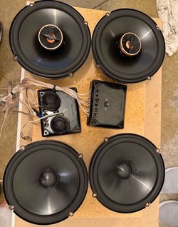 6.5 infinity speakers m component set