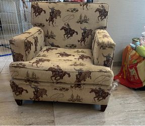 Vintage cowboy sofas 2 piece