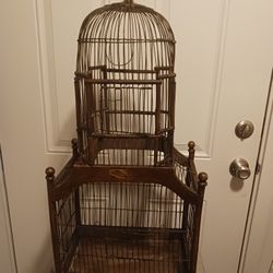 Victorian Antique Bird Cage 