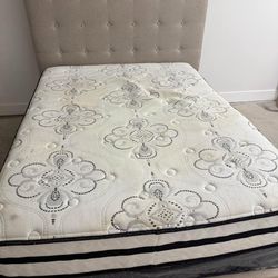 Used Queen Ashley Bed , With Mattress, 