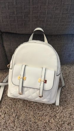 Mini La Terre cream backpack