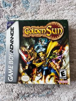 Golden Sun (Nintendo Gameboy Advance) CIB Complete