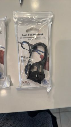 Boat fender hooks