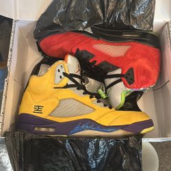 Jordan Retro 5 What The Size 12