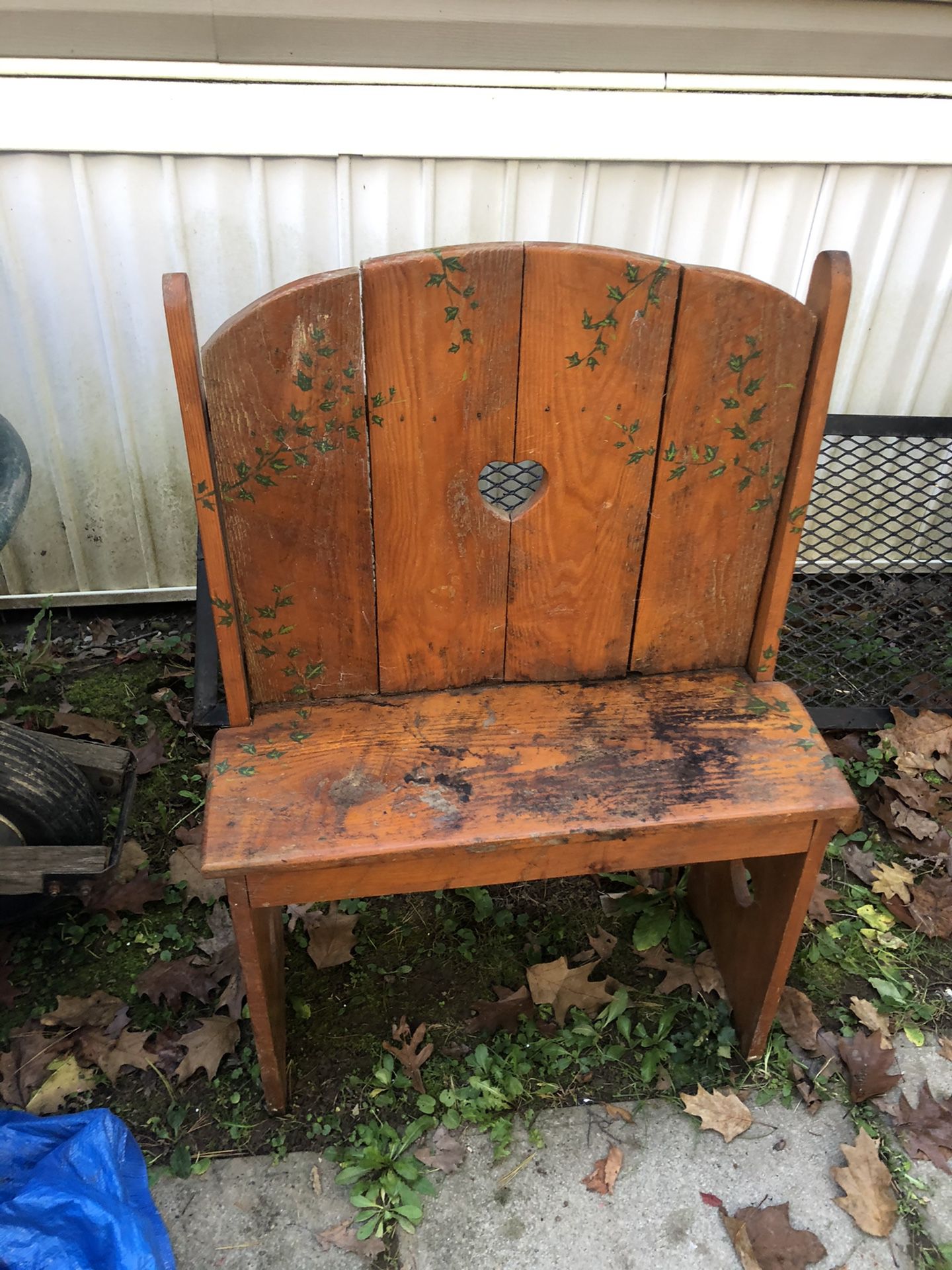  $20 Firm. Wooden Plant Bench Seat 
