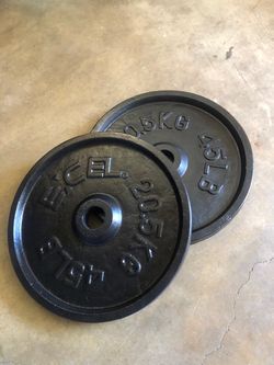 Olympic weights (2” hole )