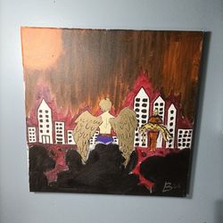 Angel painting