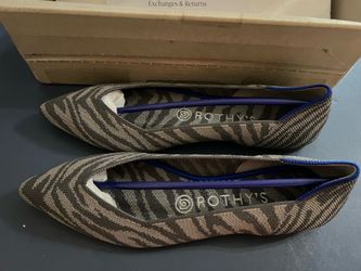 New Rothys zebra size 8 discontinued