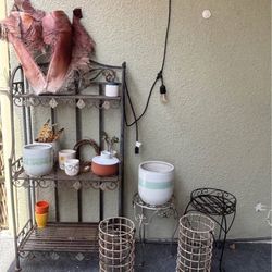 Outdoor Plant Shelf And Others 
