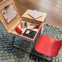 American Girl Truly Me Desk for Doll with Accessories