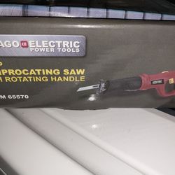 RECIPROCATING SAW 6Amp Heavy Duty Variable Speed Rotating Handle Power Tool 