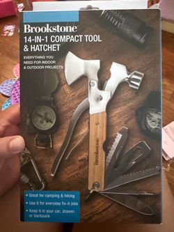 Brookstone 14-IN-1 compact tool and hatchet