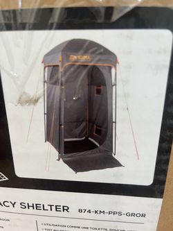 Kuma Gray Camping Privacy Shelter